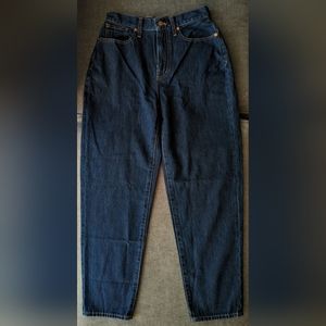 Madewell Baggy Tapered Jeans in Dressler Wash, Size 26